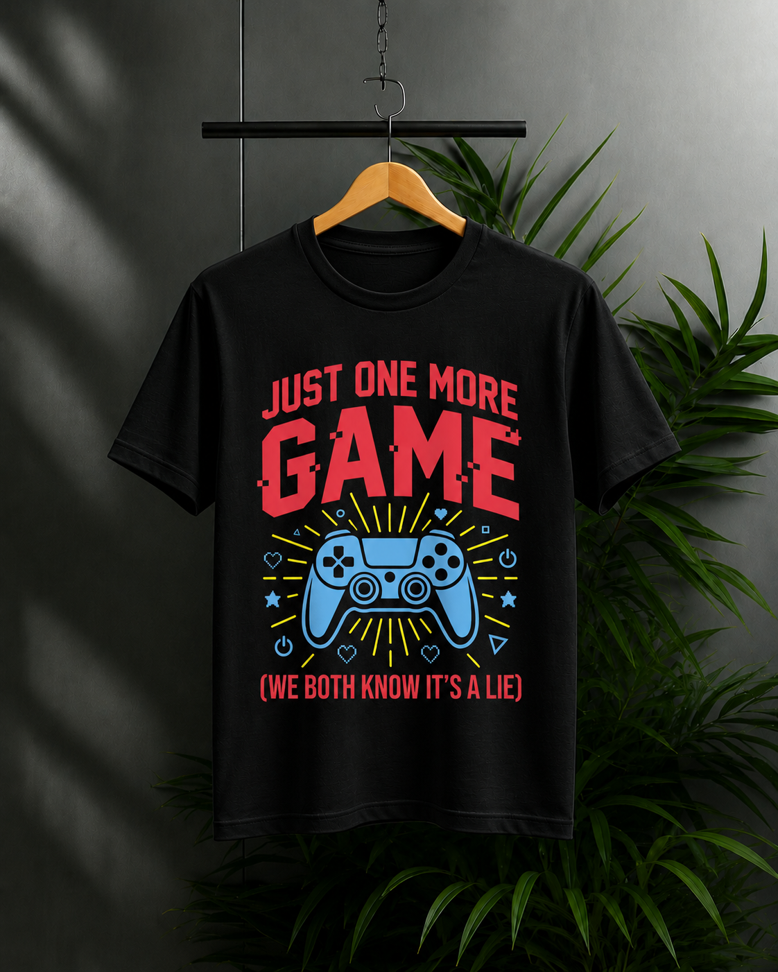 Just One More Game Gamer T-Shirt - Funny T-shirt