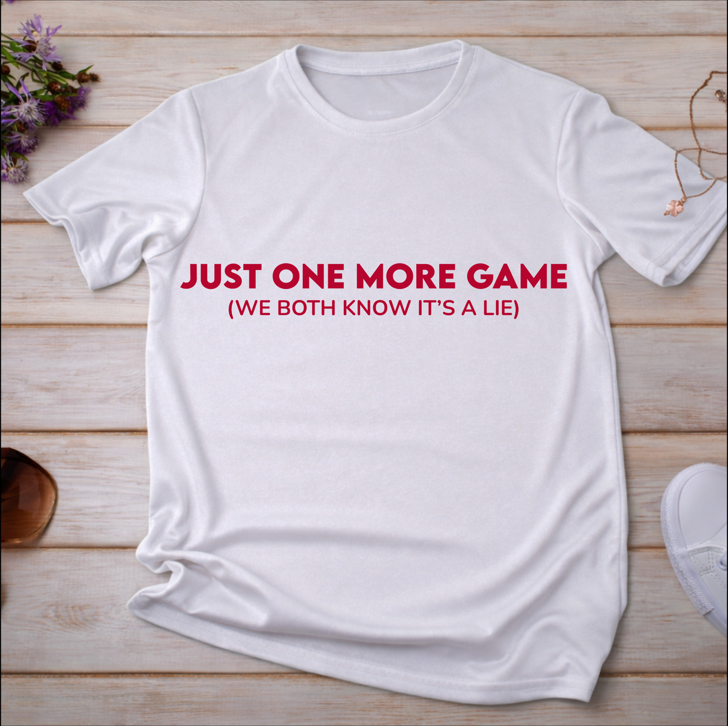 For gamers Who Say "One Last Game" at 3 AM