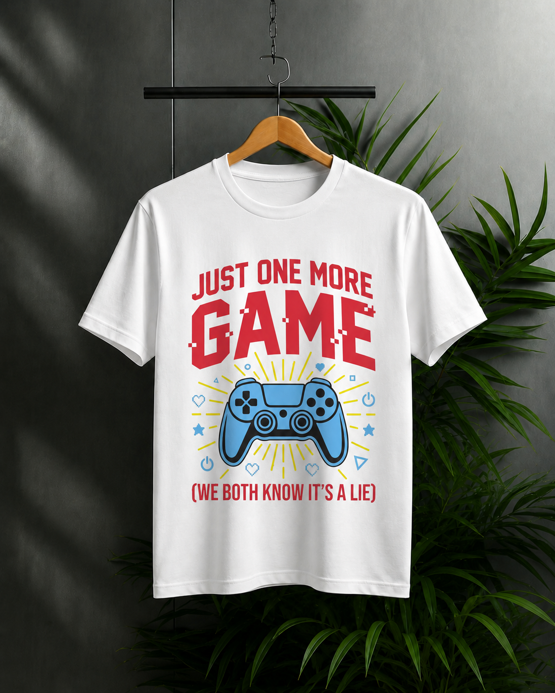 Just One More Game Gamer T-Shirt - Funny T-shirt